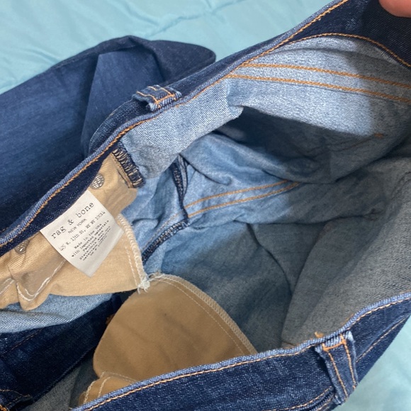 Rag and Bone 10 inch High Rise Ankle Skinny Jeans Size 27 - Picture 7 of 13